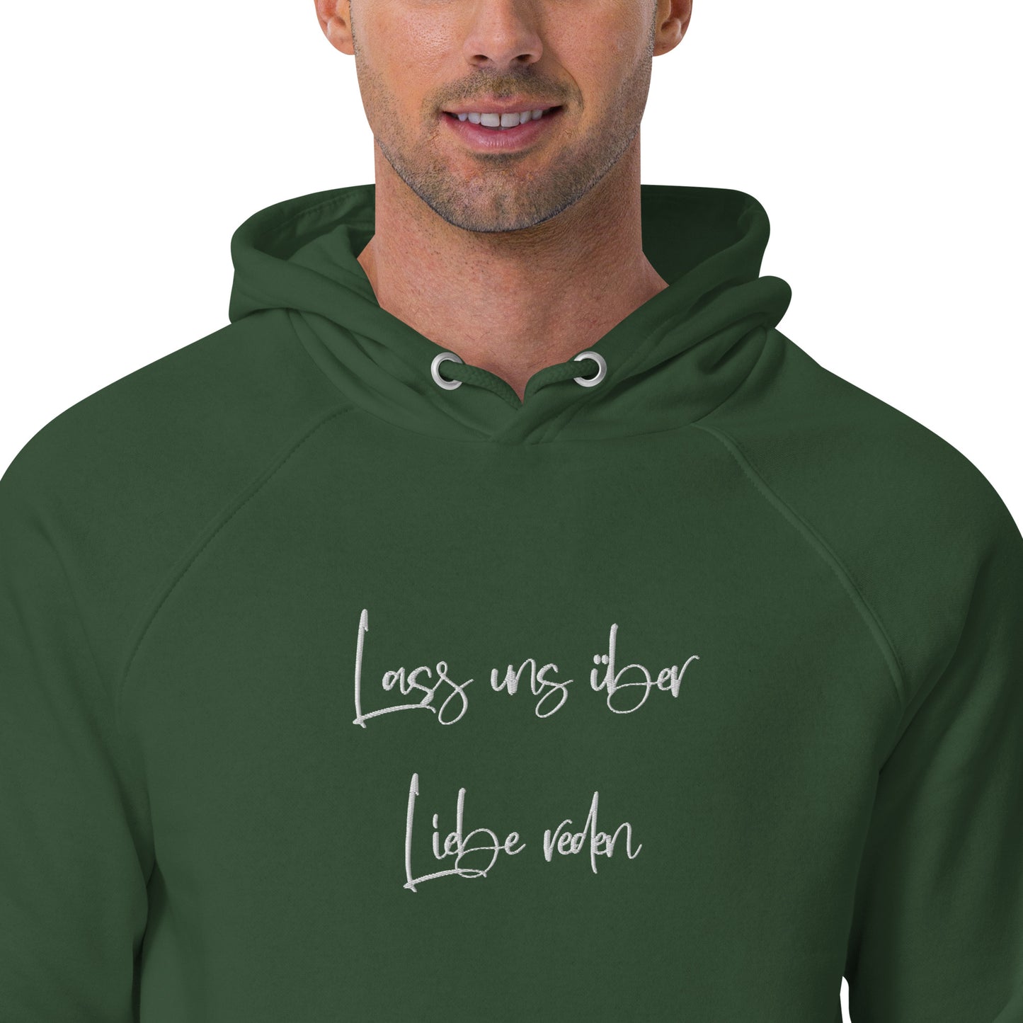 Unisex Bio-Raglan-Hoodie
